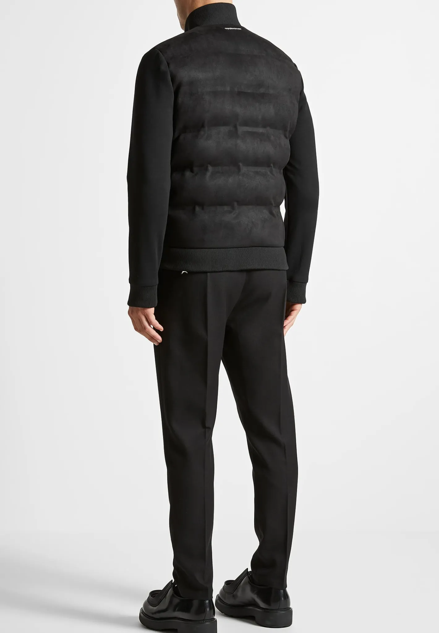 Vegan Suede & Jersey Heat Seal Jacket -^Manière De Voir Hot