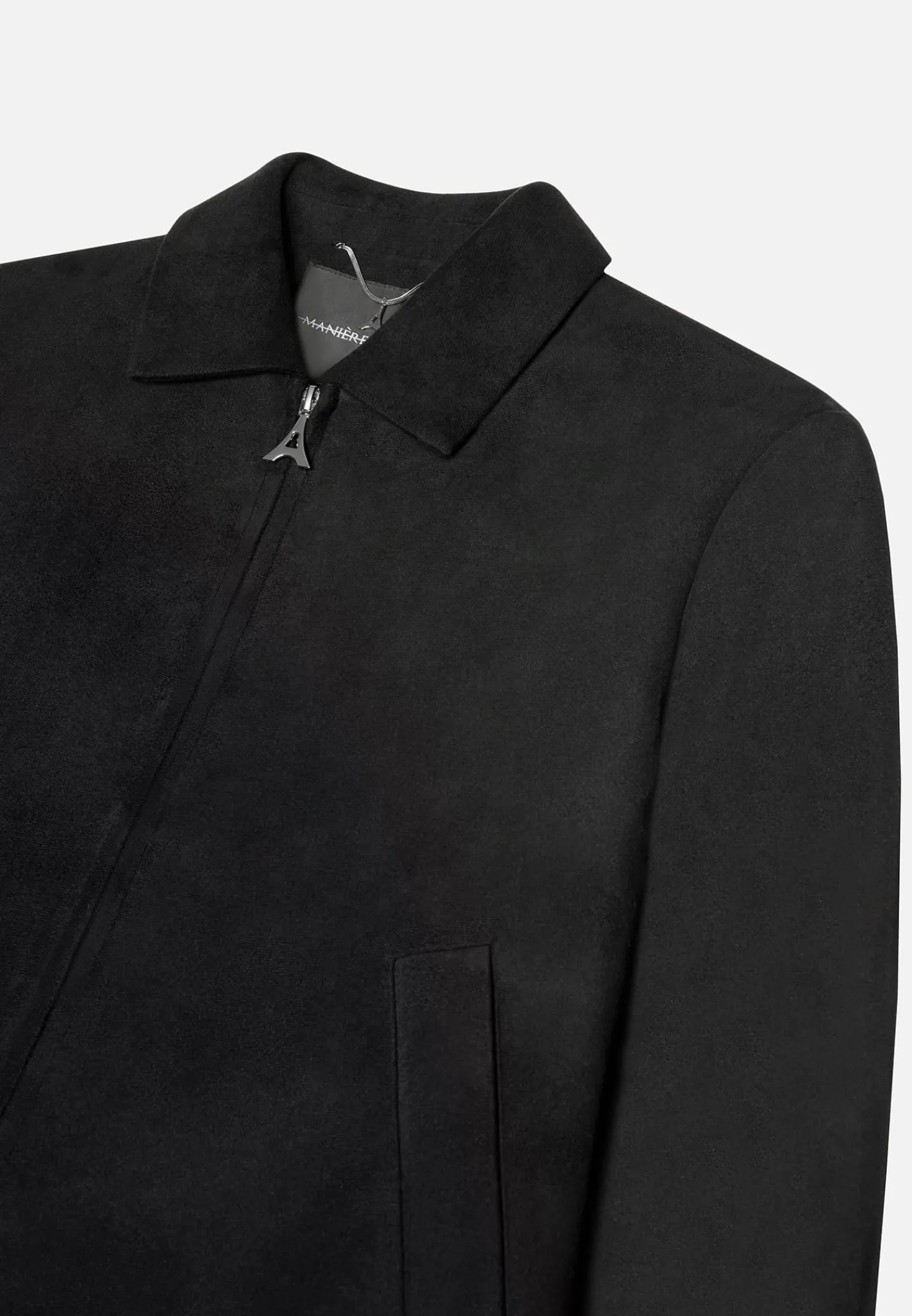 Vegan Suede Bomber Jacket -^Manière De Voir Outlet