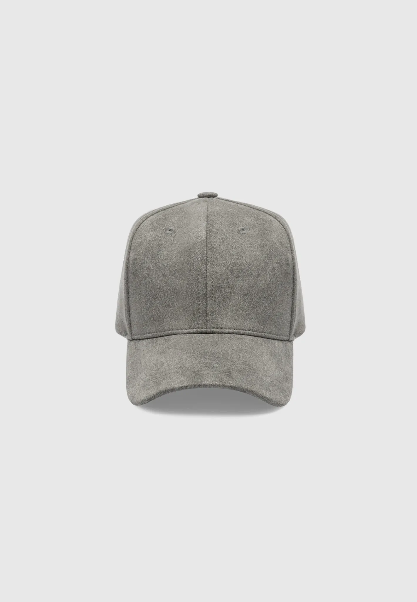 Vegan Suede Cap - Grey^Manière De Voir Clearance