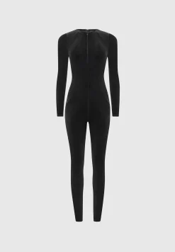 Velour Jumpsuit with Gloves -^Manière De Voir Online
