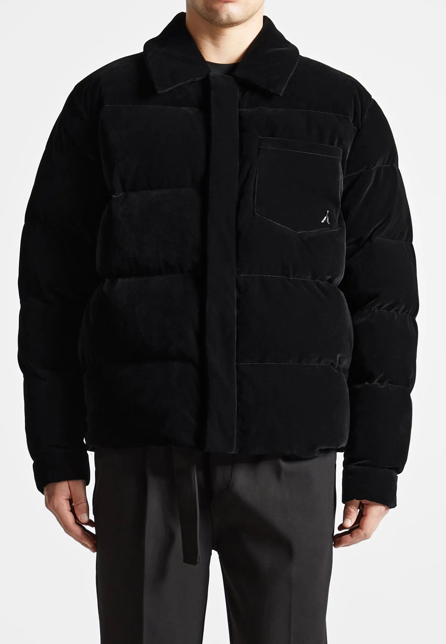 Velvet Puffer Coach Jacket -^Manière De Voir New