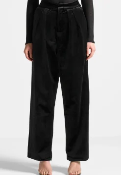 Velvet Tailored Pleated Trousers -^Manière De Voir Clearance