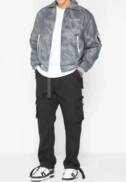 Vintage Marble Varsity Jacket -^Manière De Voir Clearance