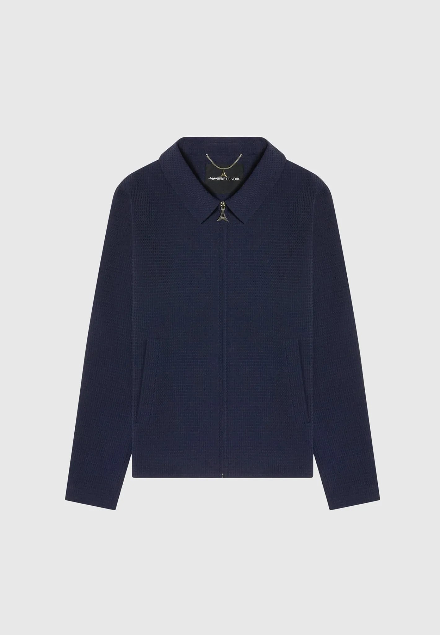 Waffle Seersucker Jacket -^Manière De Voir Sale