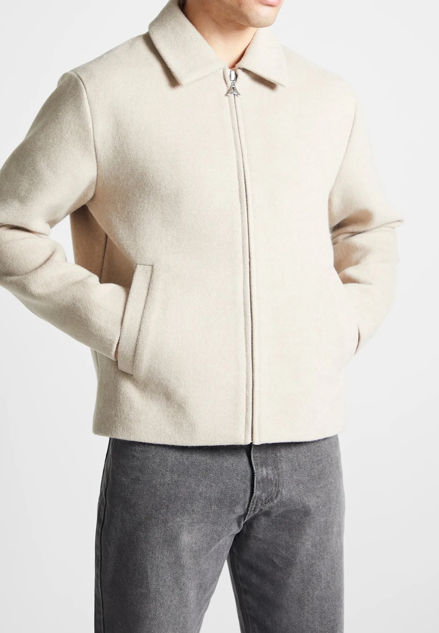 Wool Blend Boxy Jacket -^Manière De Voir Hot