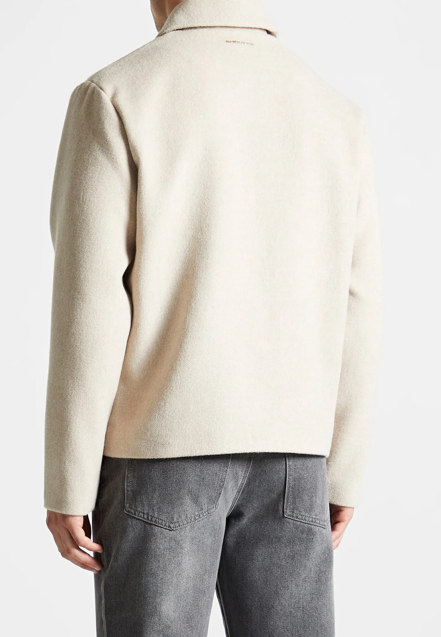 Wool Blend Boxy Jacket -^Manière De Voir Hot