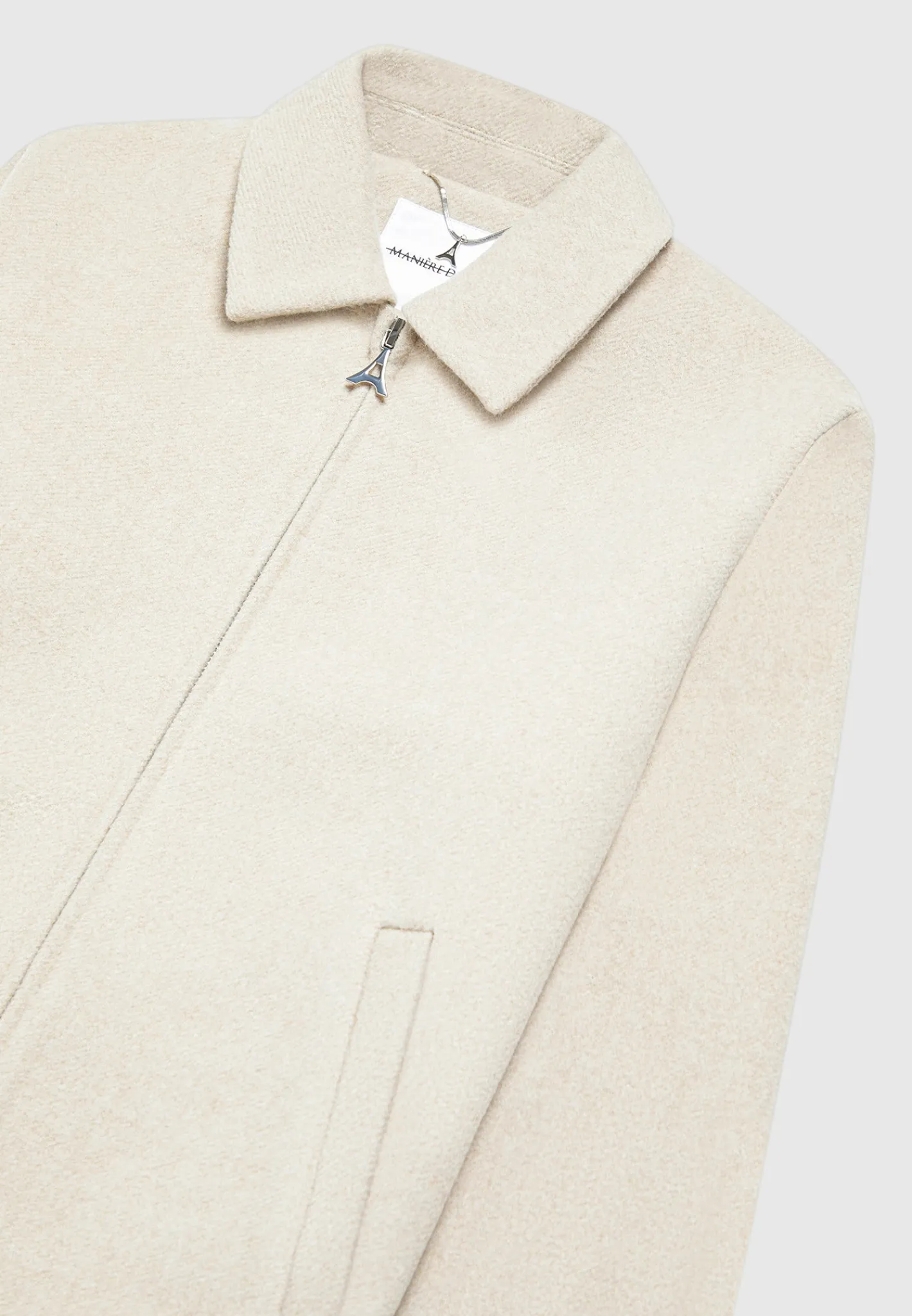 Wool Blend Boxy Jacket -^Manière De Voir Hot