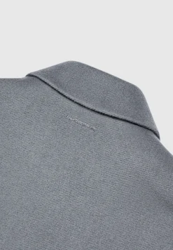 Wool Blend Boxy Jacket - Steel^Manière De Voir Outlet