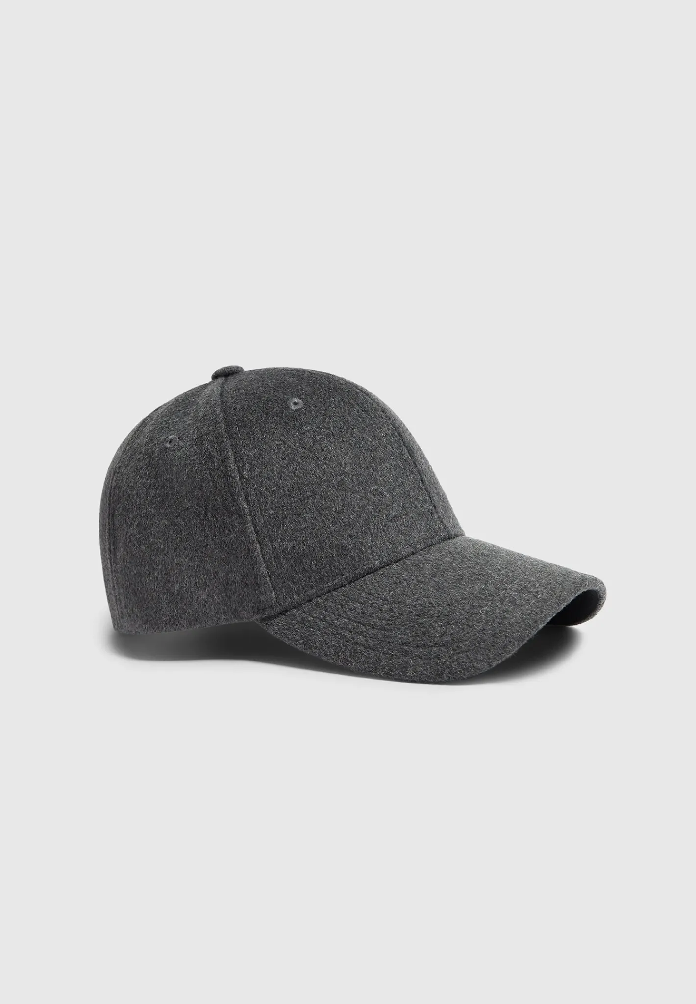 Wool Blend Cap - Charcoal Grey^Manière De Voir New