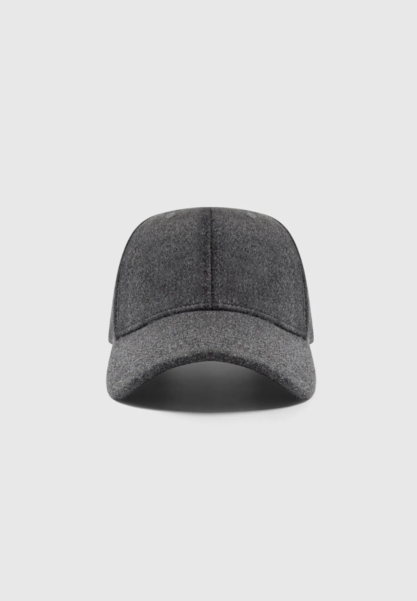 Wool Blend Cap - Charcoal Grey^Manière De Voir New