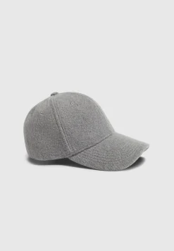 Wool Blend Cap - Light Grey^Manière De Voir Discount