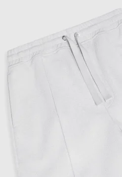 Wool Blend Pintuck Joggers - Light Grey^Manière De Voir Discount