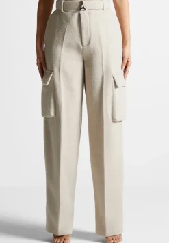 Wool Tailored Cargo Trousers -^Manière De Voir Online