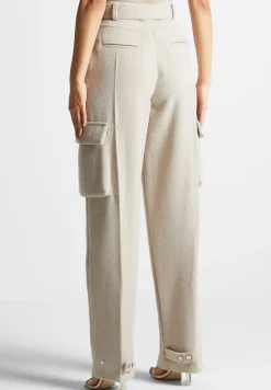 Wool Tailored Cargo Trousers -^Manière De Voir Online