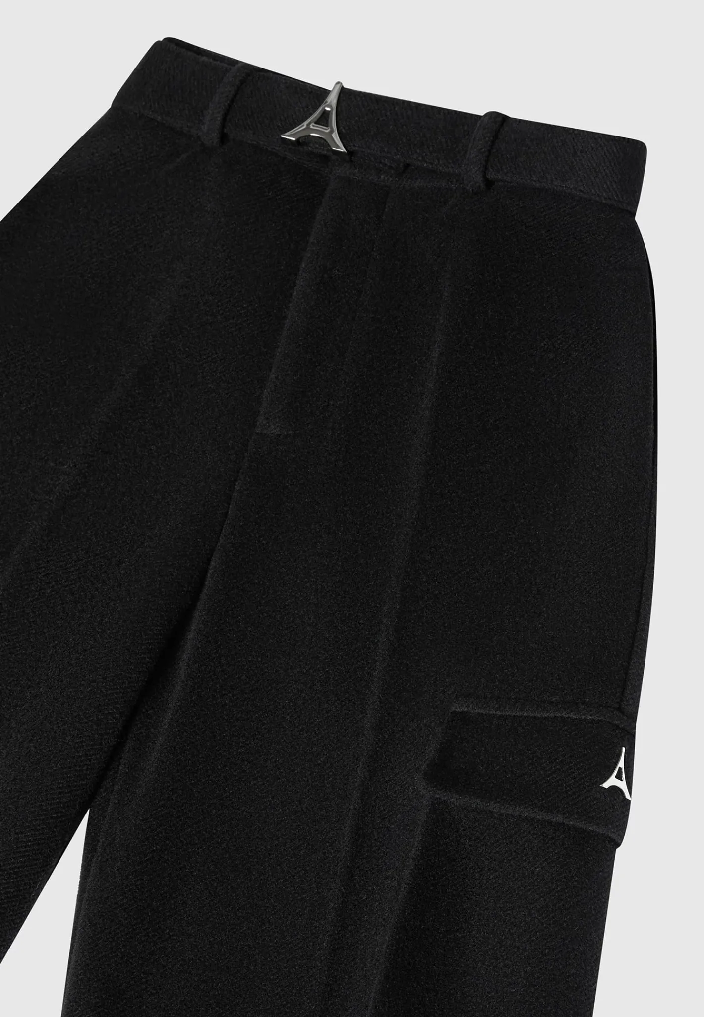 Wool Tailored Cargo Trousers -^Manière De Voir Outlet