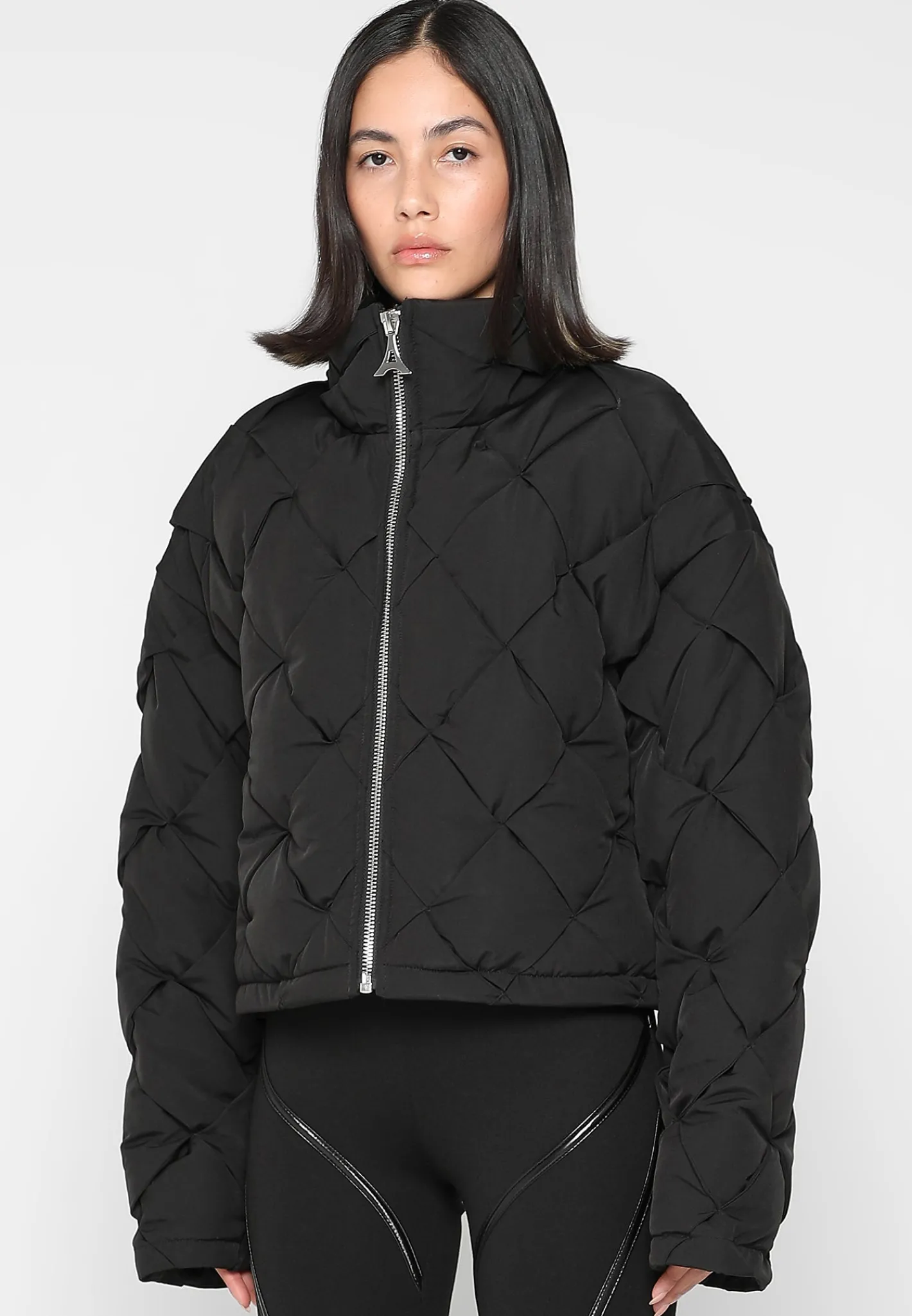 Woven Interlock Puffer Jacket -^Manière De Voir Discount