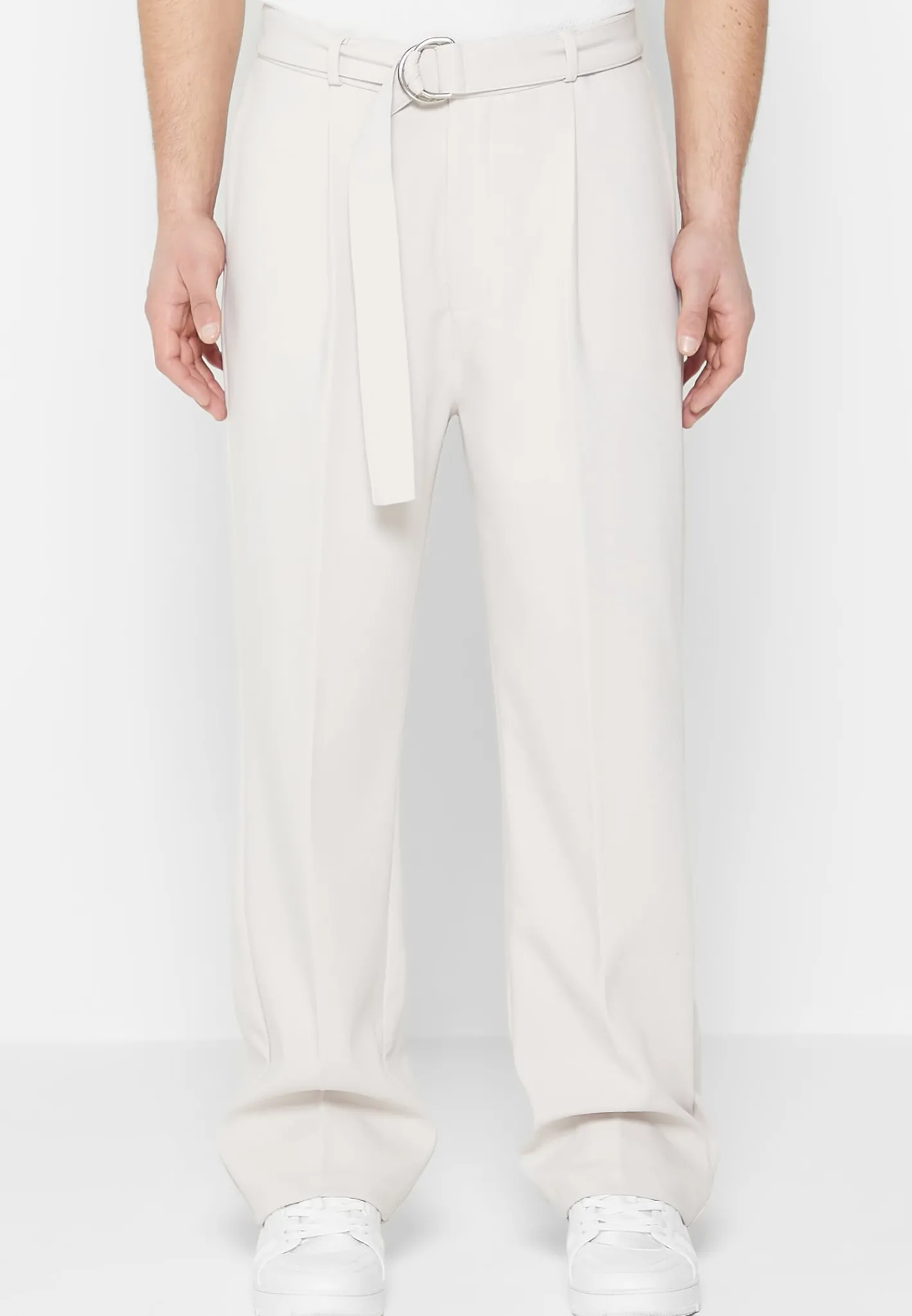 Woven Trousers With Belt -^Manière De Voir Best