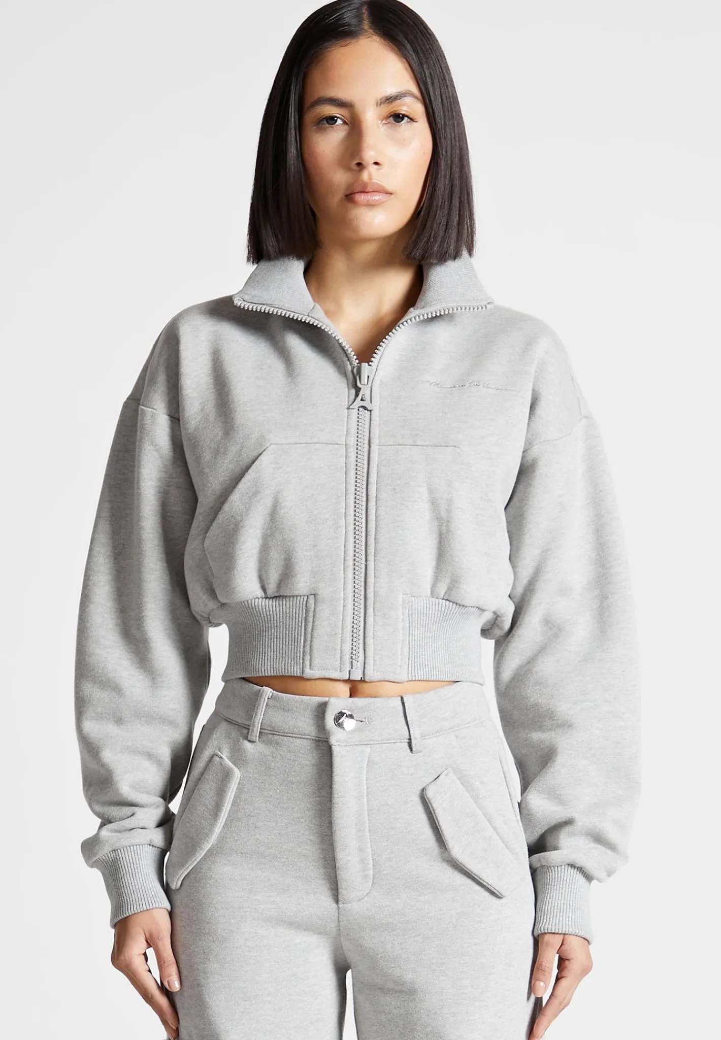 Zip Through Jersey Track Jacket -^Manière De Voir Sale
