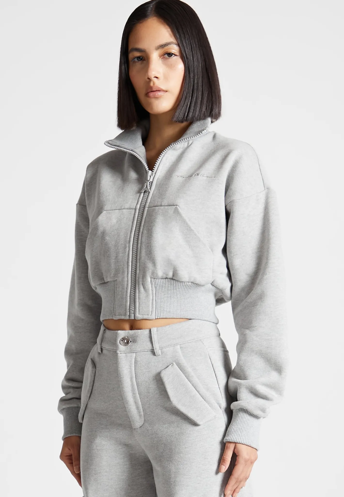 Zip Through Jersey Track Jacket -^Manière De Voir Sale