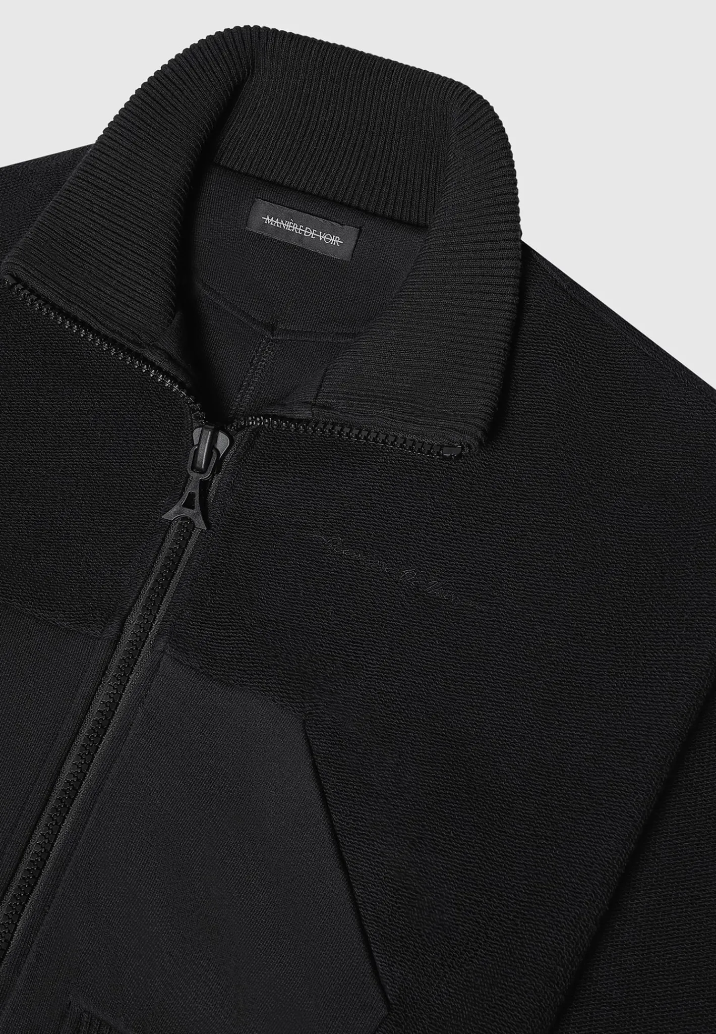 Zip Through Loopback Track Jacket -^Manière De Voir Sale